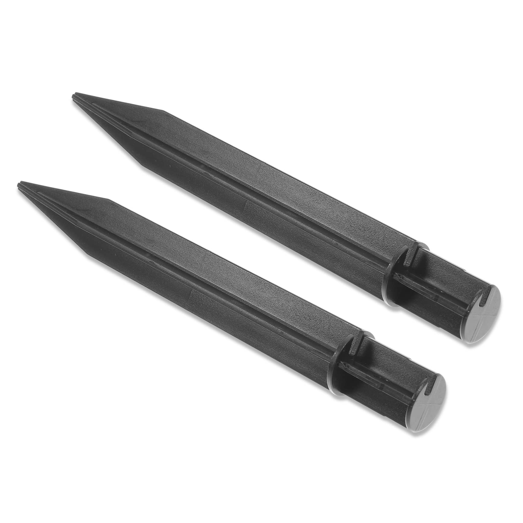 15 Pcs Plastic Ground Spikes,Solar Torch Stakes Solar Lights Spikes Replacement