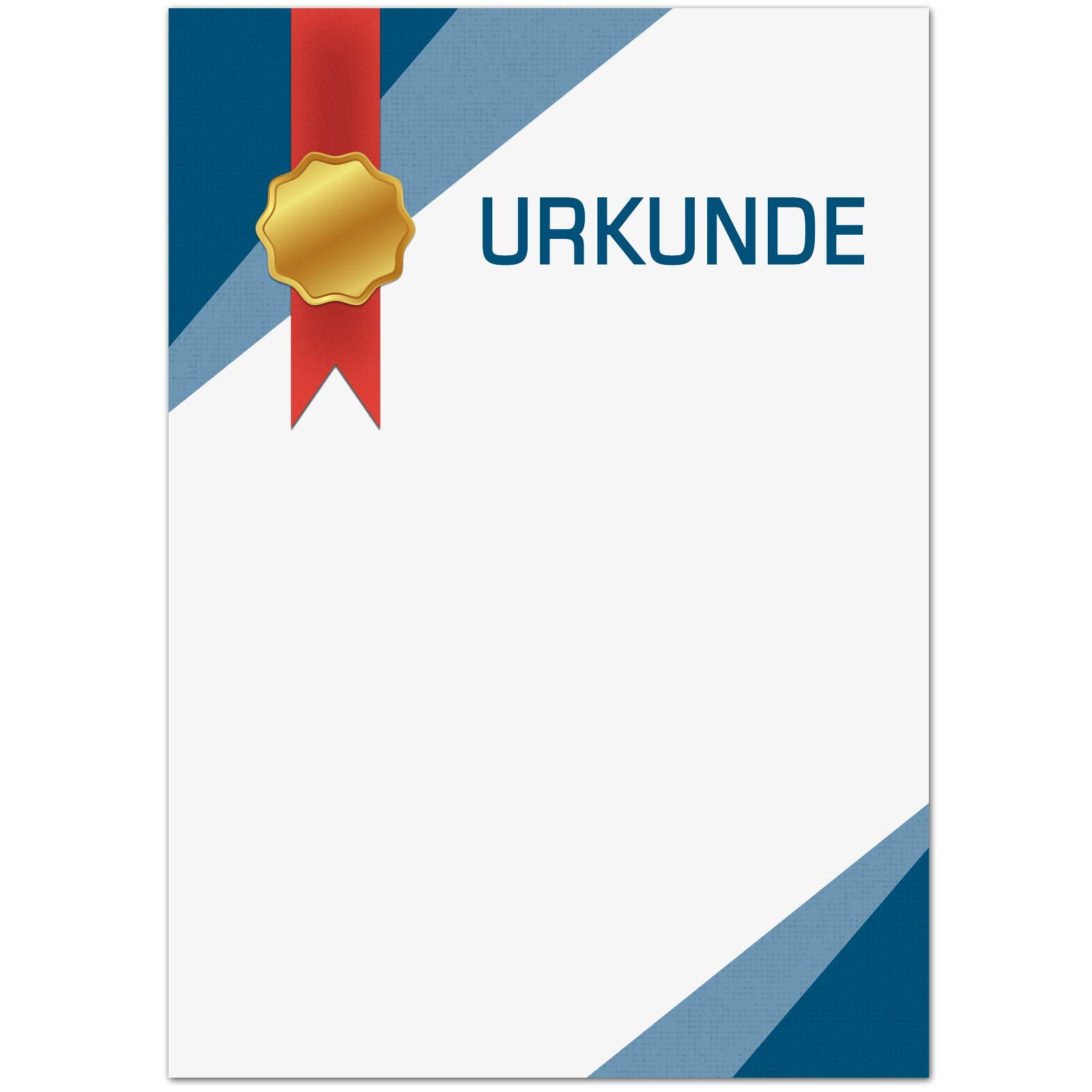 500 Stück Urkunde BAND Urkundenpapier 160g Papier A4 zum selbst bedrucken