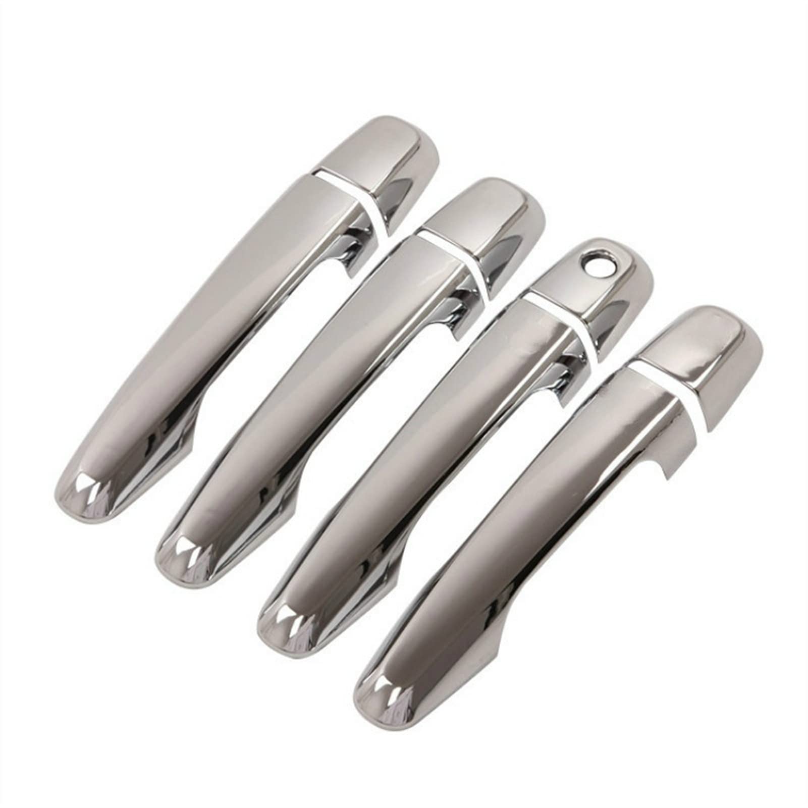 Fahbstr 1 Car Inner Handle For Mitsubishi L200 Pickup 2015-2020 Chrome Car Door Handle Cover Trim Styling Accessories(1)