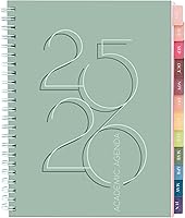 Vista 33 de Rileys - Agenda académica 2025-2026, agenda diaria, semanal y mensual, julio de 2025 a junio de 2026, páginas de notas para estudiantes