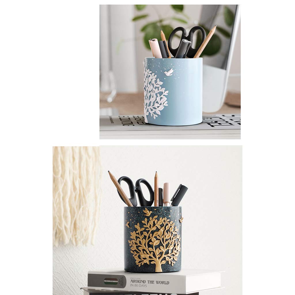 BT&TH Porte-crayon De Décoration à La Mode, Porte-organisateur De Stylo De Bureau Créatif Multifonction, Conteneur De Papeterie étudiant Utile (K)