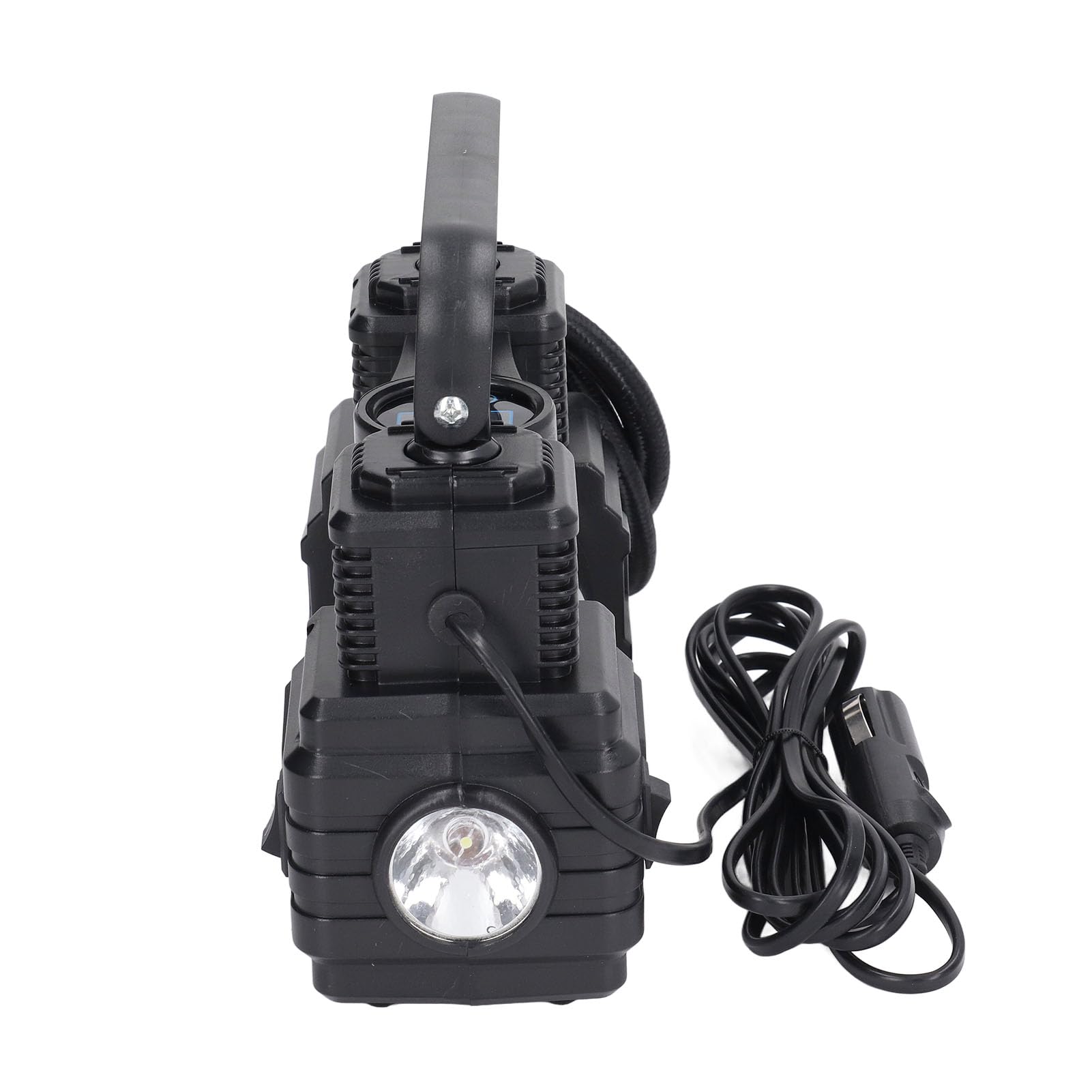 Inflator opon samochodowych Przenośne ciśnienie sprężarki powietrza z światłem LED 12V