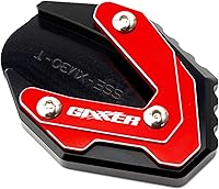 Vista 5 de KAnduo for Suzuki for GIXXER 250 SF 150 125 for SF250 for SF150 2022 Accessories Motorcycle Aluminum Side Stand Extension Kickstand Enlarge Pad Gray