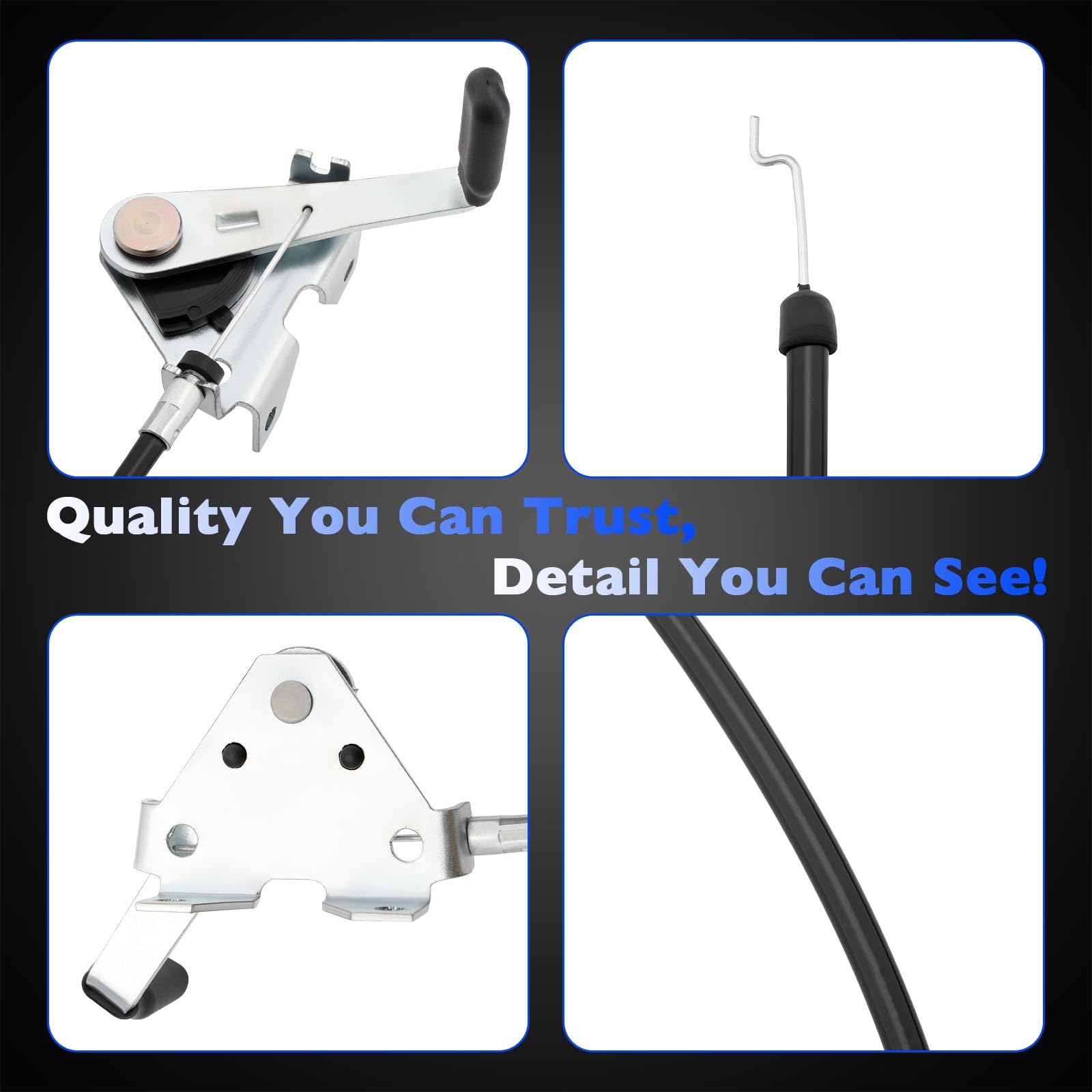 Cortacésped con cable de control del acelerador 485628