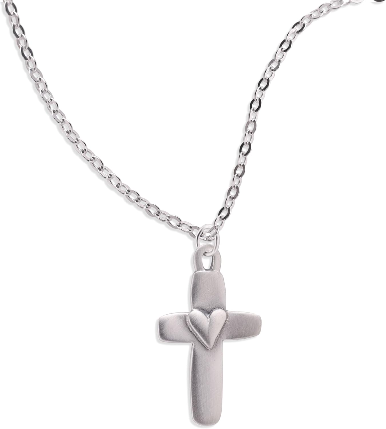 LISA LEONARD DESIGNS Sterling Silver Cross Pendant Necklace Faith Jewelry, Christian Gifts, Dainty Necklaces, Religious Gifts