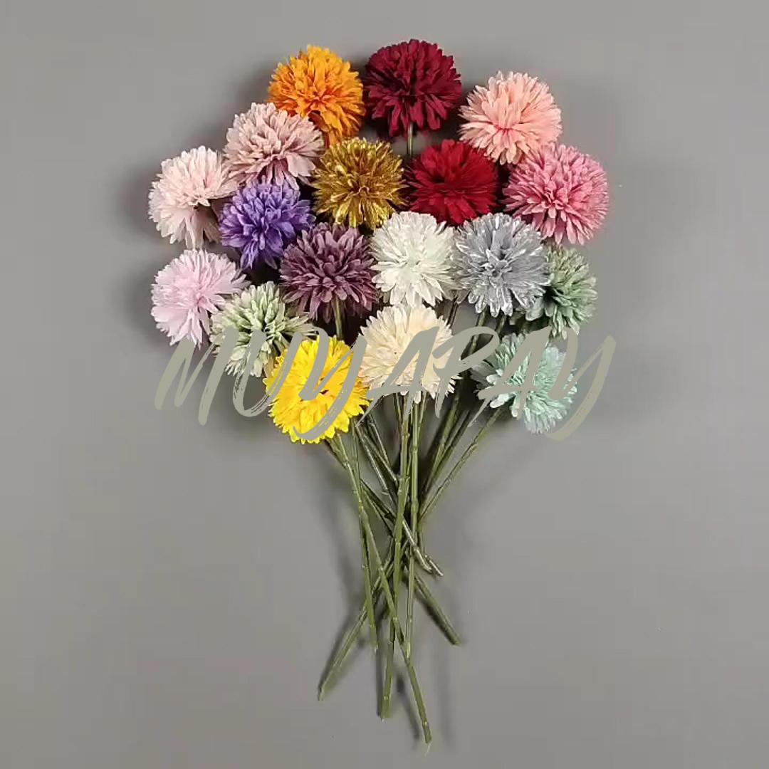 Aoyfuwell, 12 Bouquet Di Ortensie Artificiali, Fiori Decorativi In