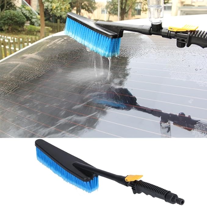 Car Wash Brush Hose Attachment Water Hose Brush Attachment