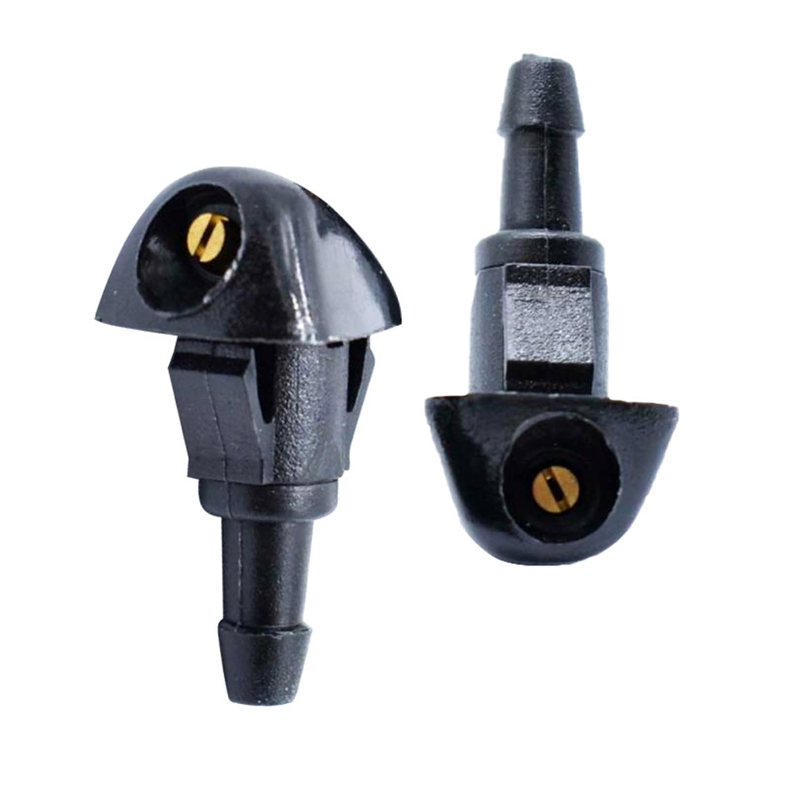 Fit for Honda Civic Jazz CR-V Accord Prelude Shuttle 76810-SEA-A01 2Pcs Front Windshield Wiper Water Spray Jet Front Windshield Spray Nozzles Washer Jet Kit