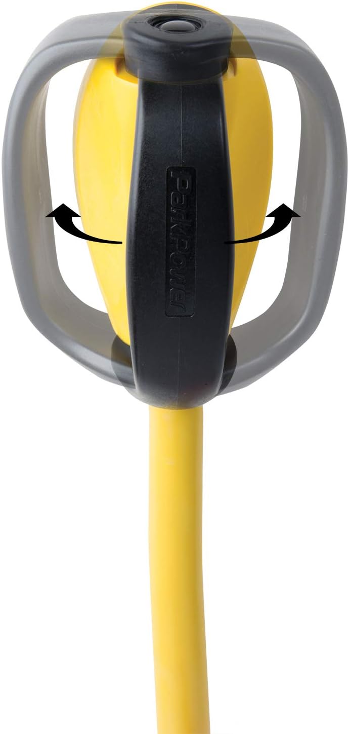 ParkPower by Marinco 30RPCRV 30 Amp 125V 30 Foot Right Angle Swivel Handle Yellow RV Power Cord