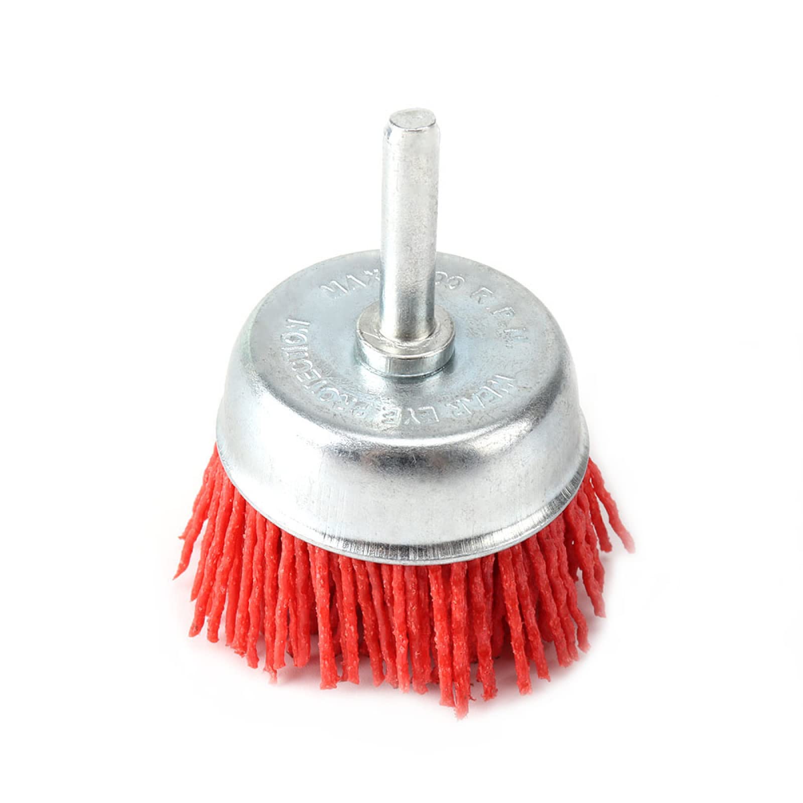 Set Di 5 Spazzole A Tazza In Nylon Spazzola Per Ruote In Filo Abrasivo Per Trapano Utensile Rotante Lucidatura Del Legno Gambo Da 6 Mm