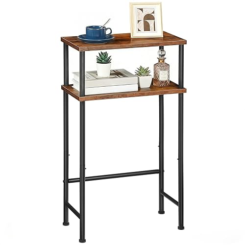 HOOBRO Narrow Console Table for Small Space, 15.7" Entryway Table