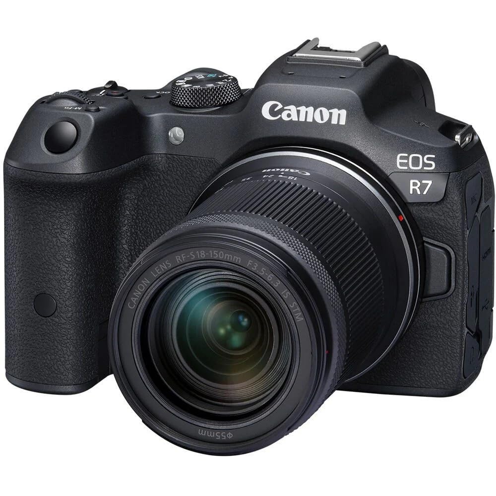 【動作確認済】 Canon EOS 7 F1225-170-1-1p y Canon EOS R7 + 18-150mm Lens Aynasız Fotoğraf Makinesi : Amazon