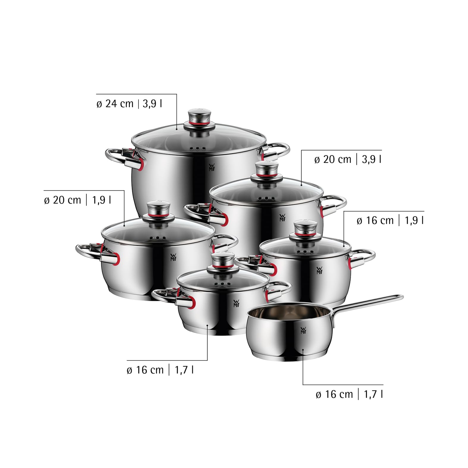 Wmf Topf-Set Quality One – Bild 7