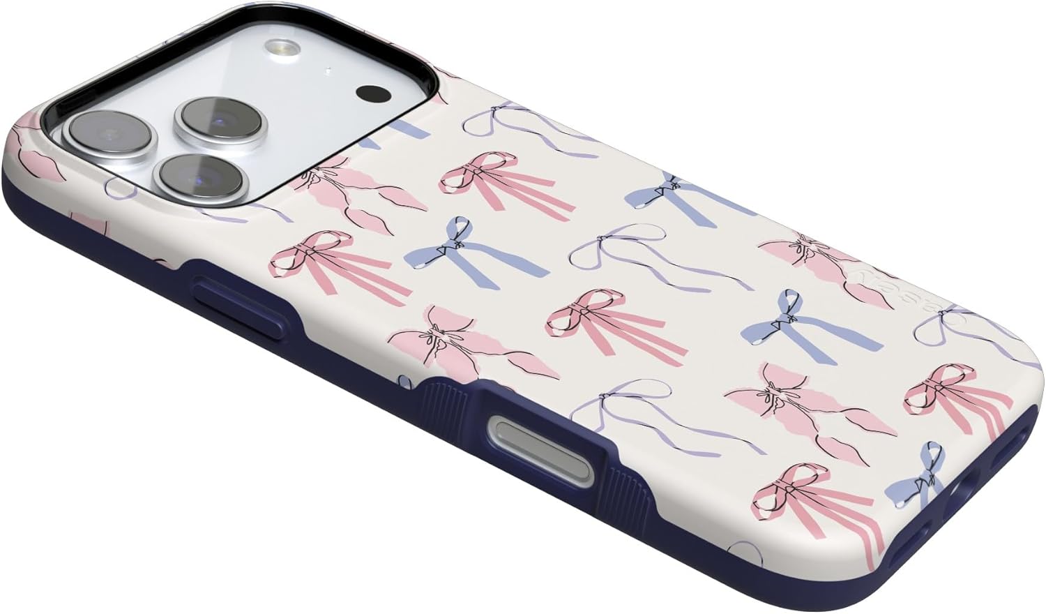 Casely iPhone 17 Pro Max Case | Coquette Girlie | Pastel Bows | Bold Protective Design | Compatible with MagSafe - Image 3