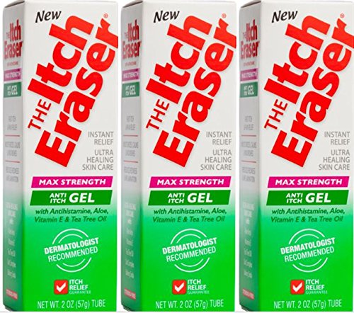 The Itch Eraser Max Strength Gel – Steroid-Free Anti-Itch Gel With Antihistamine For Fast Itch Relief #TOP2