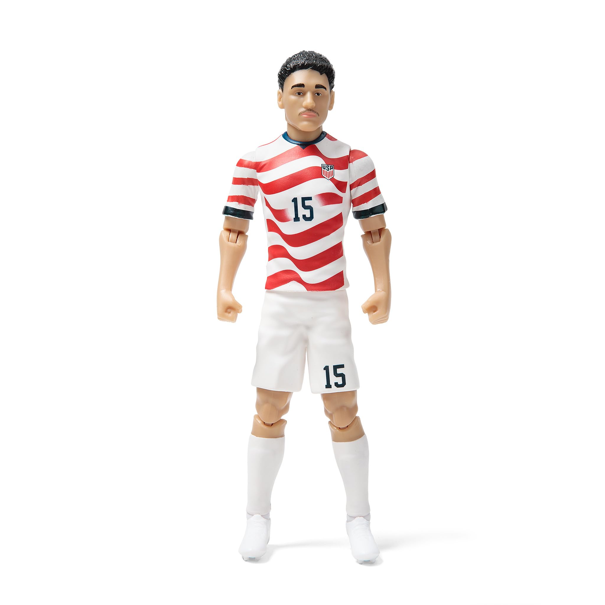 Sockers Banbo Toys 2026 USMNT Johnny Cardoso Figura de acción de fútbol coleccionable de 8 pulgadas