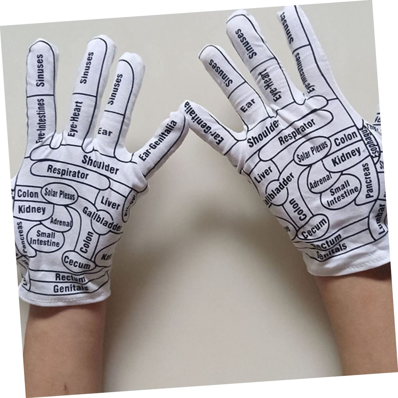 FOMIYES 5paare Massagehandschuhe Elastische Wiederverwendbare Fäustlinge Mit Akupressurmuster Für Hand Und Rückenmassage Massagezubehör Für Zuhause Oder Spa