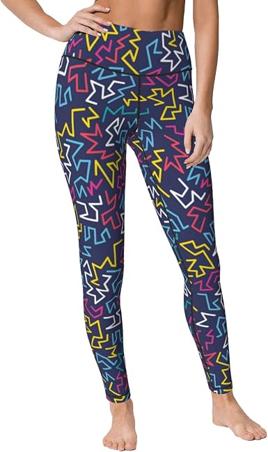 Yoga Pants for Women's Retro Vintage 