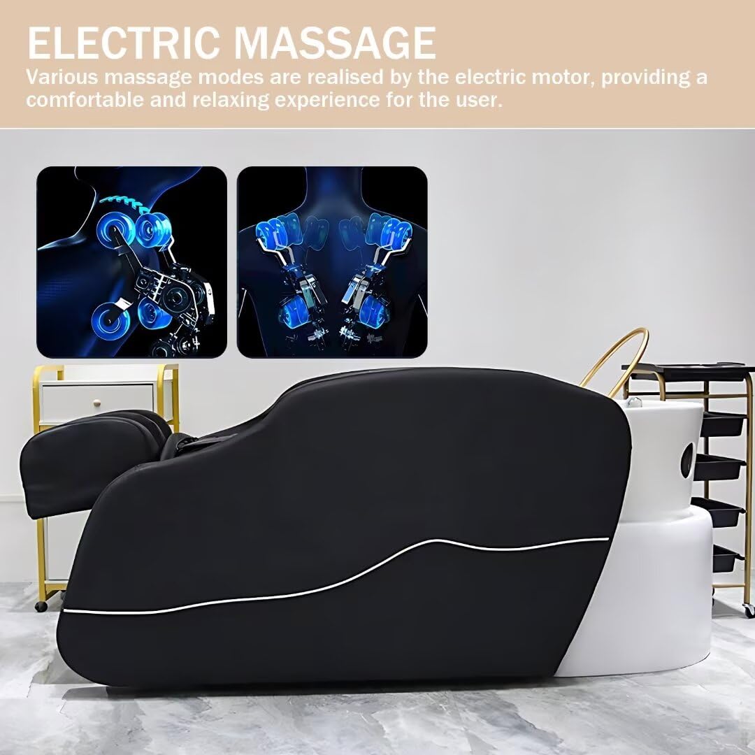ComfortSpa Massaggio Shampoo Lettino Circolazione dell'acqua Salone