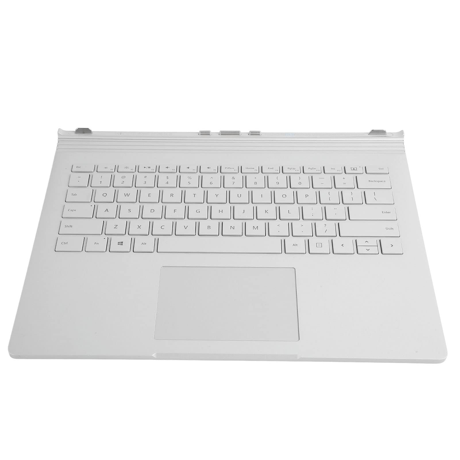 Reemplazo de Tecla Completa Ultradelgada Portátil con Teclado Plateado