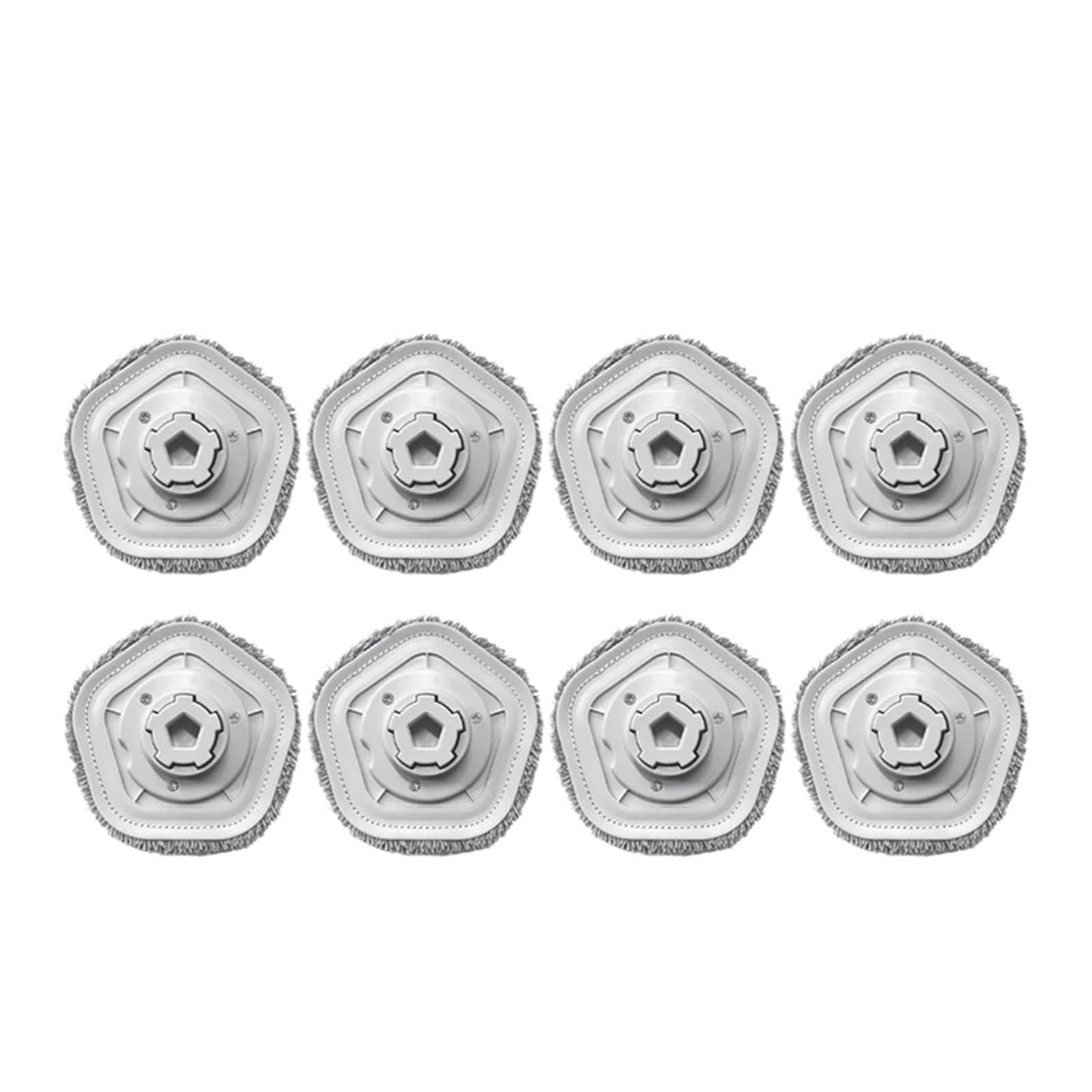 LIANPENGBU Mop Cloth For Bot W10 W10Pro Mop Pad Spare Parts Vacuum Cleaner Self-Cleaning Robot Vacuum And Mop Accessories(8PCS)