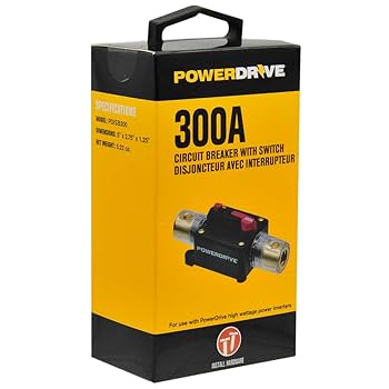 Amazon.com: PowerDrive 300 Amp Circuit Breaker with Switch