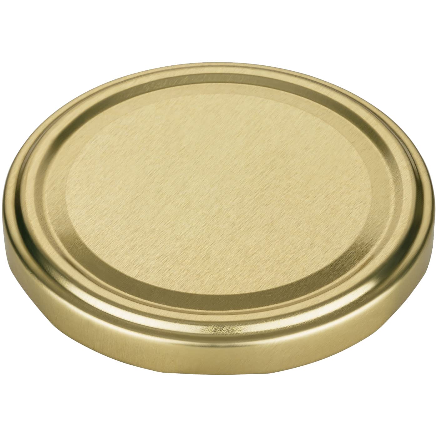 Gouveo 24er Set Einmachgläser 314ml - Goldfarbene Henkelgläser Mit Schraubdeckel