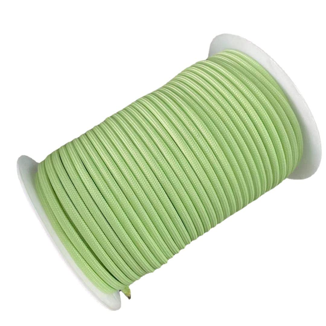 50M/100M Dia.4mm 9 Strand Core Paracord Multi Outdoor Paracord Luminous lina do parasola Outdoor Camping namiot liny