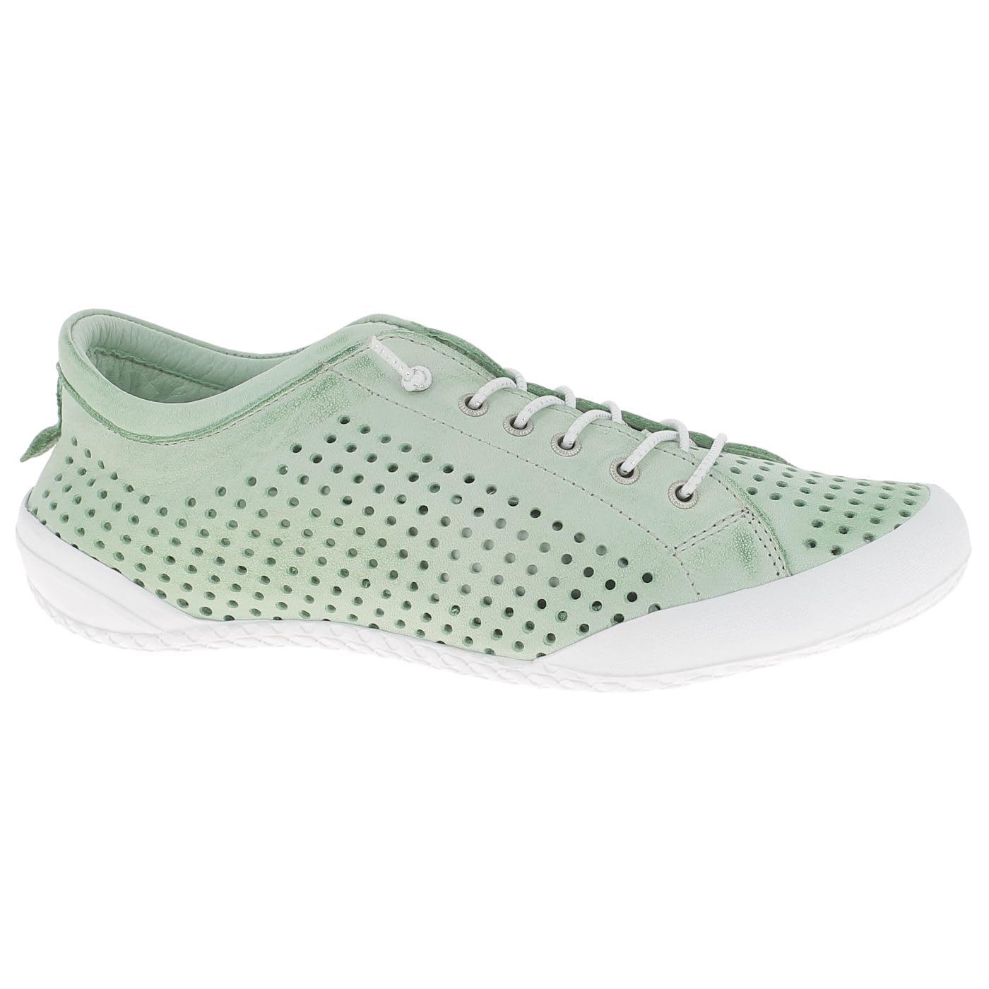 Andrea Conti Women's Trainers Sneaker, Pastel Green, 5 UK