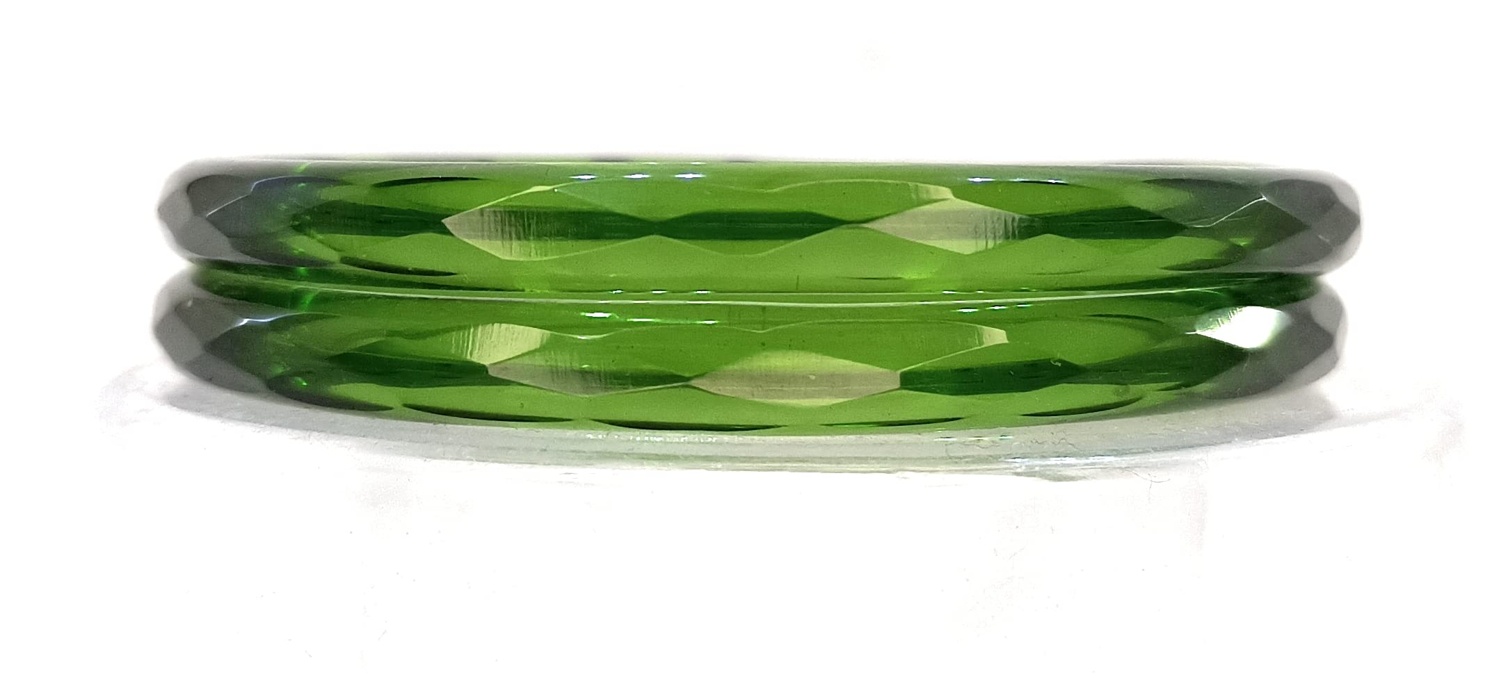 SBS Traditional Handcrafted, Green color, Plain Diamond pattern sleek (6mm) crystal glass bangle set of 02 for women and girls (2.8) (B09ZF2JNKC) Amazon Price History, Amazon Price Tracker