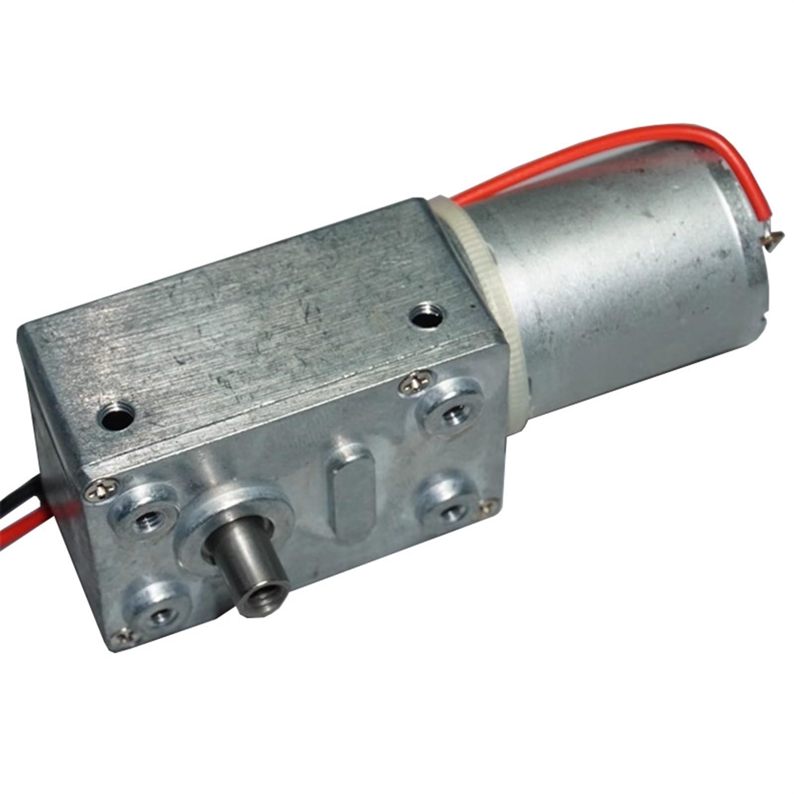 370 Motor de engranajes 3V 5V 6V 5.5RPM-12RPM Velocidad lenta Torque grande Turbo Motor de engranaje helicoidal Mini Caja de engranajes de metal Motor reductor Reversible 1 piezas