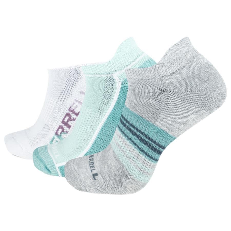 Merrell Recycled Everyday Tab Socks 1 Pair, Grey Assort, Men's 5-8.5 / Women's 5-9.5