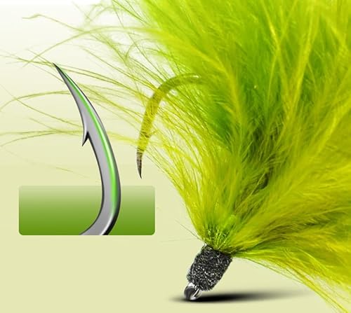 Miniatura 4 de HOUSON Juego de aparejos de pelo de pesca de carpa, ganchos curvos de carpa, ganchos de púas, ganchos de carpa, plataformas de carpas hechas a mano,