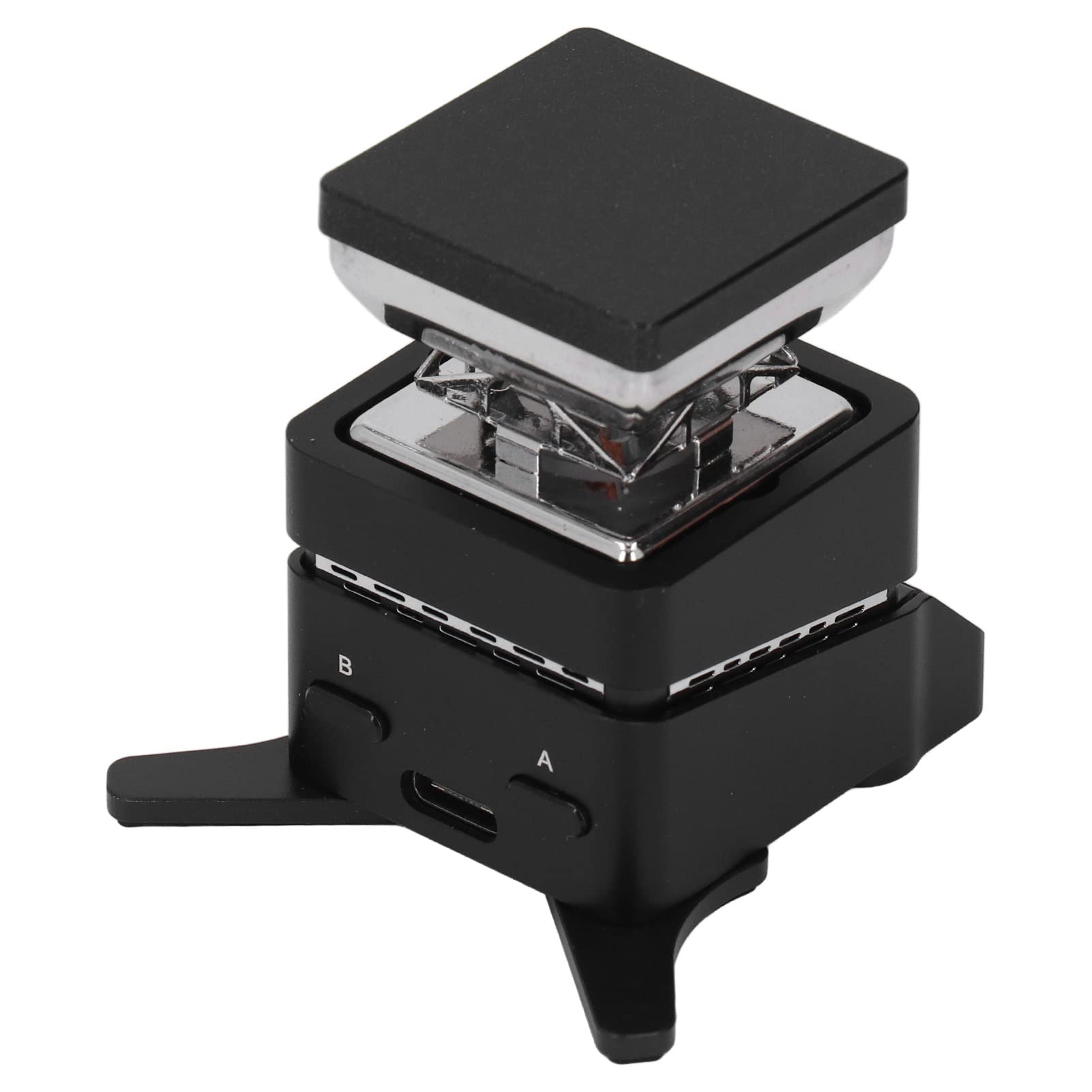 ViaGasaFamido Mini Precalentador de Placa Caliente, Plataforma de Calentamiento Eléctrica de Temperatura Constante para Soldador, área de Calentamiento de 30x30 Mm, Ideal para Retrabajo de PCB