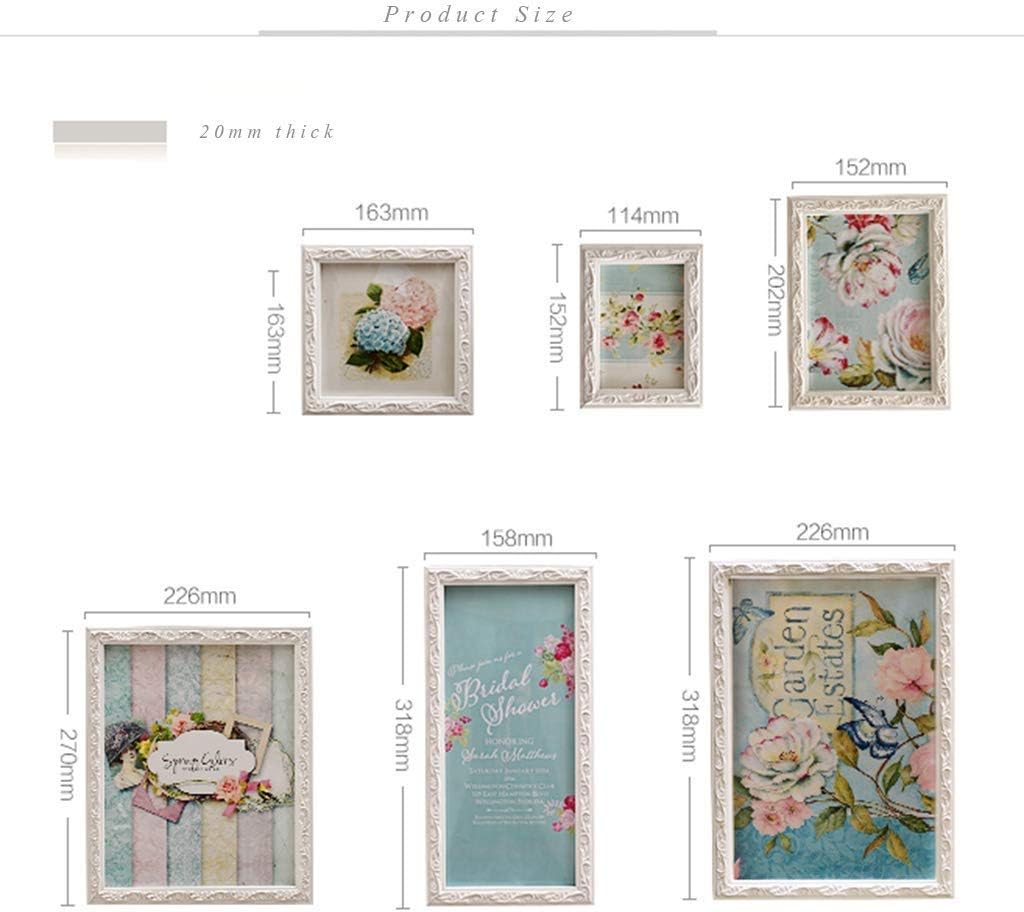 Photo Wall-Wall Hanging Picture Frames Wooden Clips Wire Artworks Cards Holder Organizer Collage image 4