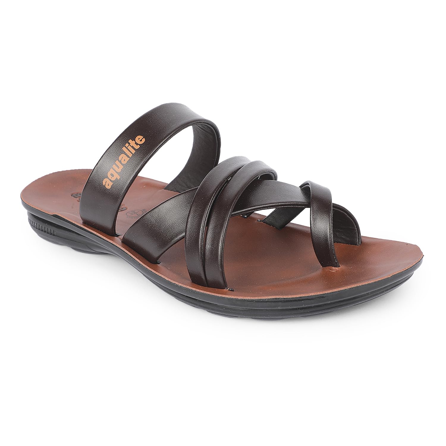 aqualite Men Sandals | Sandals for Men | Men's Casual Sandals with PVC Rexine Upper & PU Sole | Lightweight Anti-Slip Comfortable Sandal for Walking, Travel & Daily Wear-picture-26