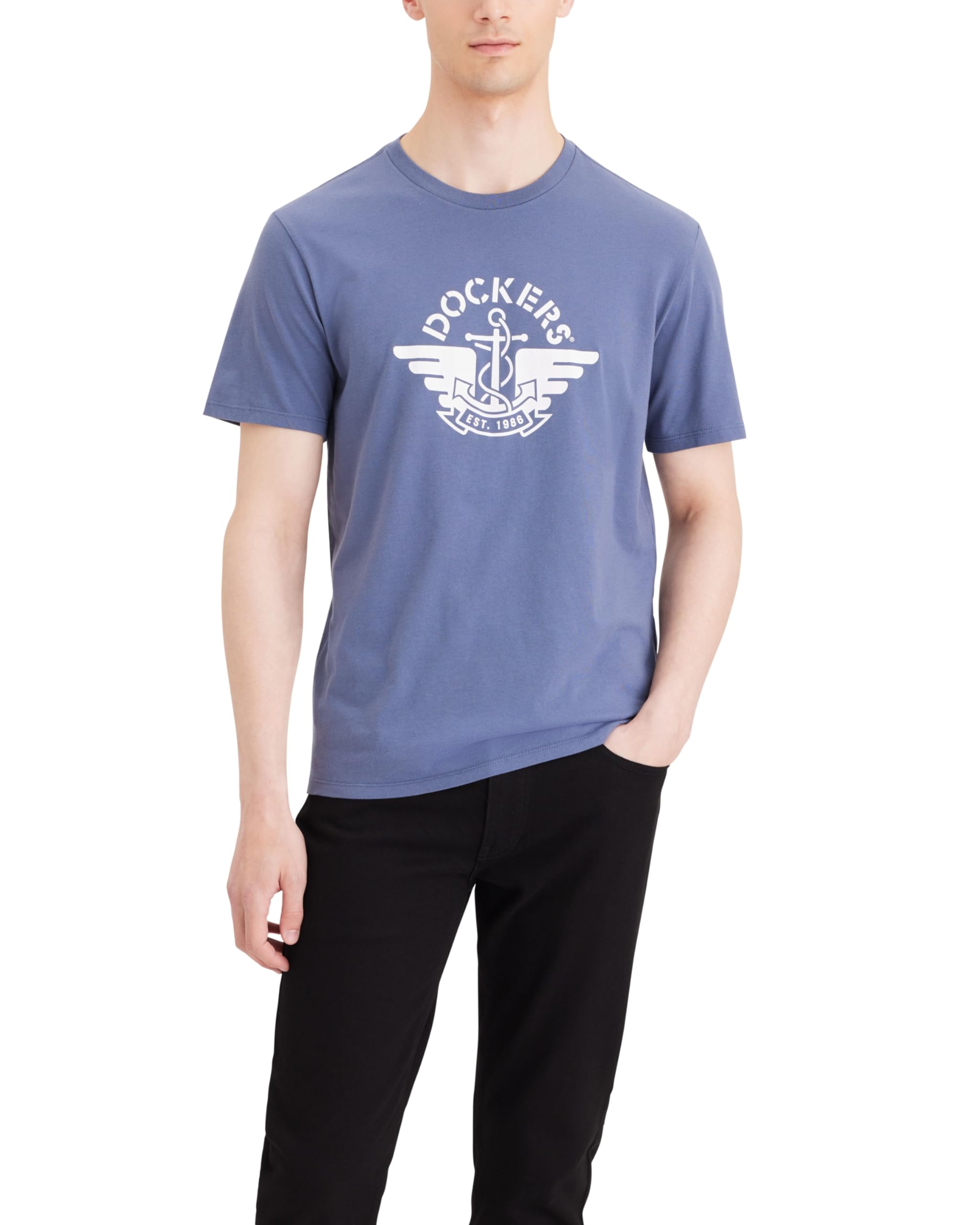 Dockers Logo tee Camiseta para Hombre
