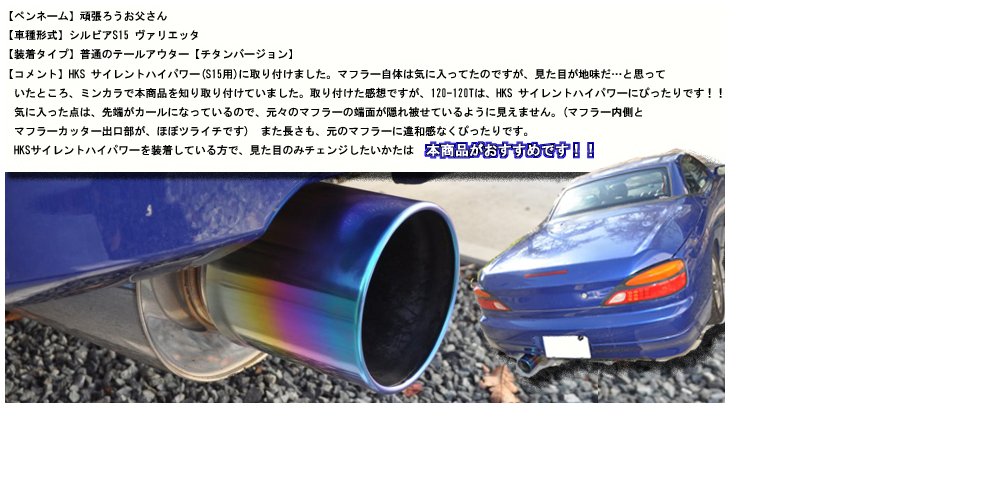 Amazon | SFC(Suganuma Future Creation) マフラーカッター スイフト 