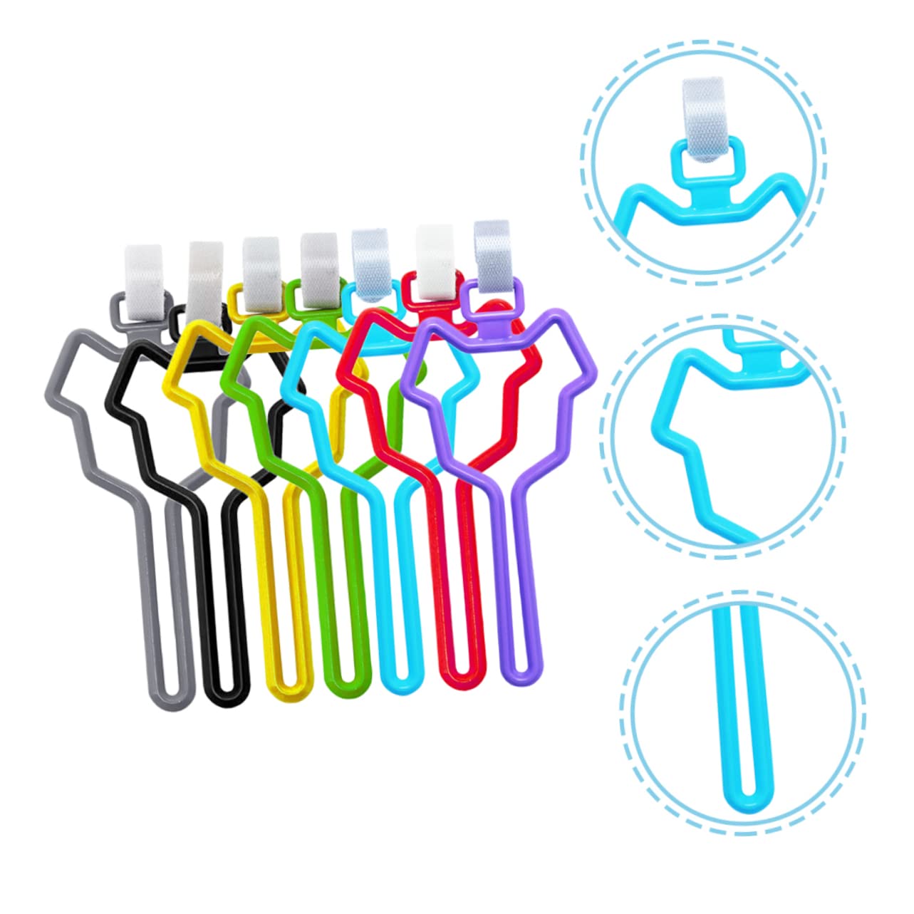 BESPORTBLE 35pièces Support De à Crottes Pour Chiens Distributeur De Déjections Canines Avec Clip Pour Laisse Accessoires De Promenade Et