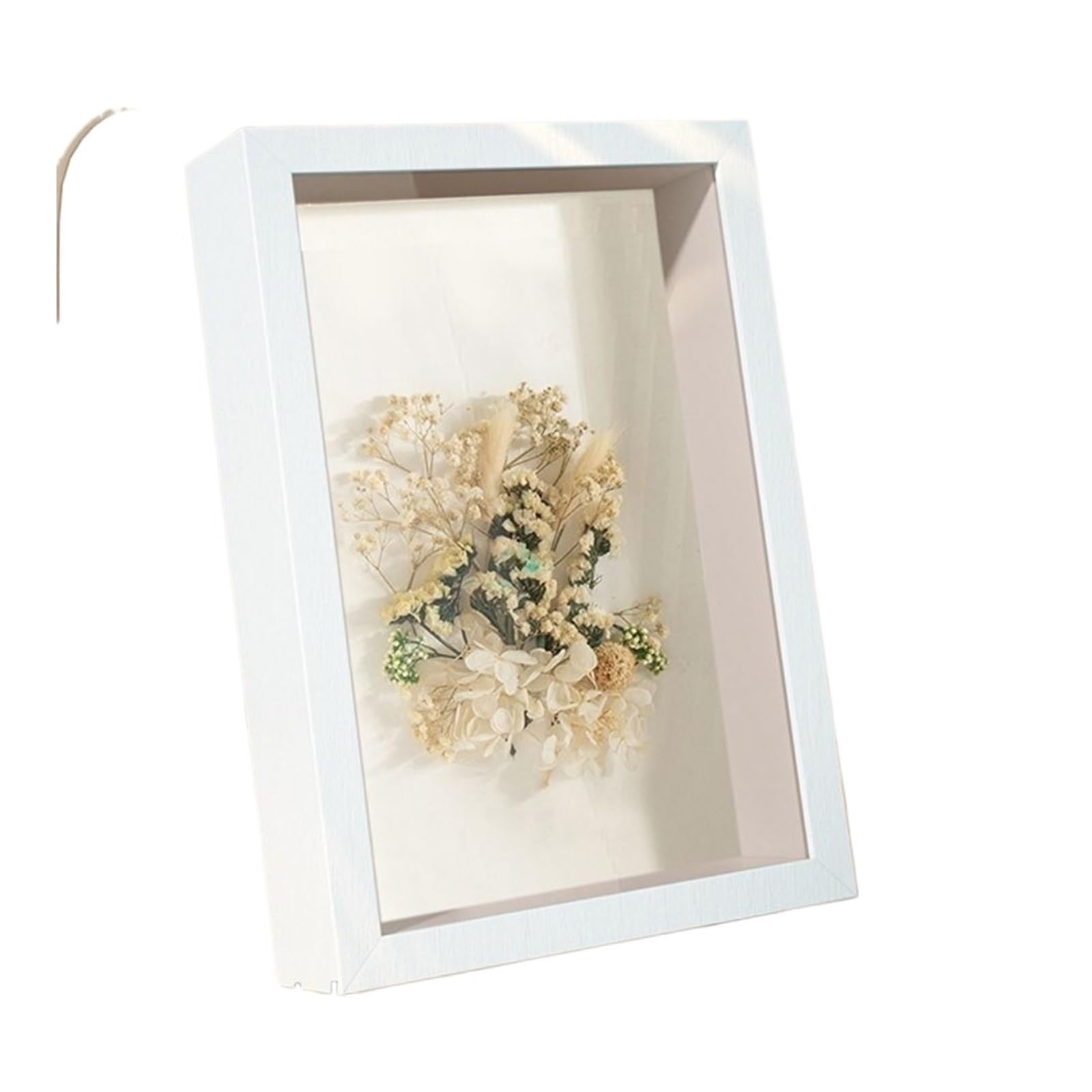 Gablota typu „shadow box”, Deep Box Photo Frames Multicolor 7-10 Inches(White 3cm Thick,10 inches)