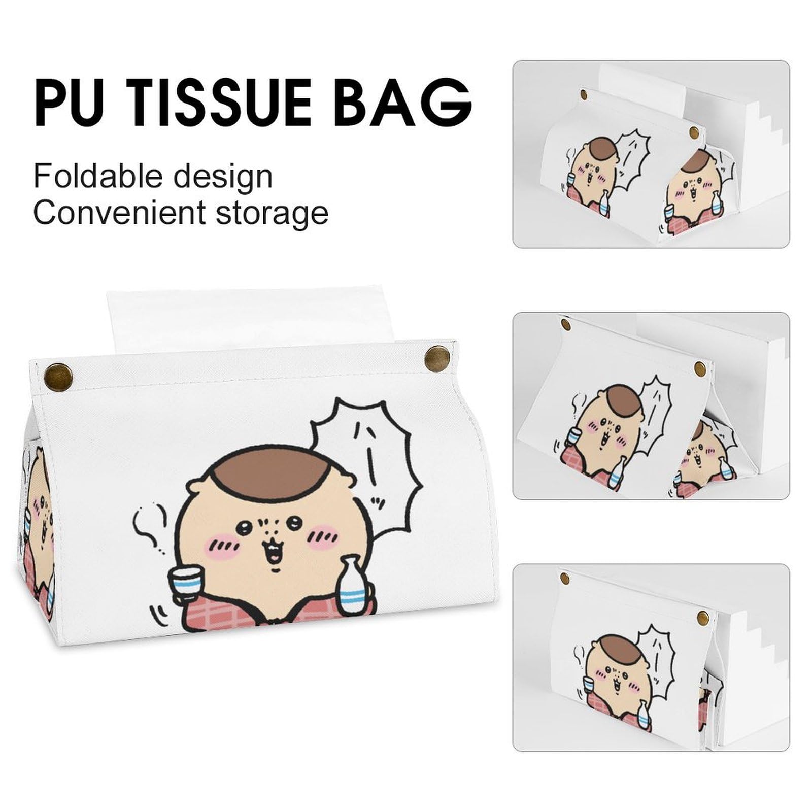 Amazon｜ティッシュケース ちいかわ くりまんじゅう ティッシュ