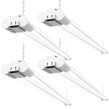 Sunco LED Shop Lights for Workshop 4FT, Linkable Garage