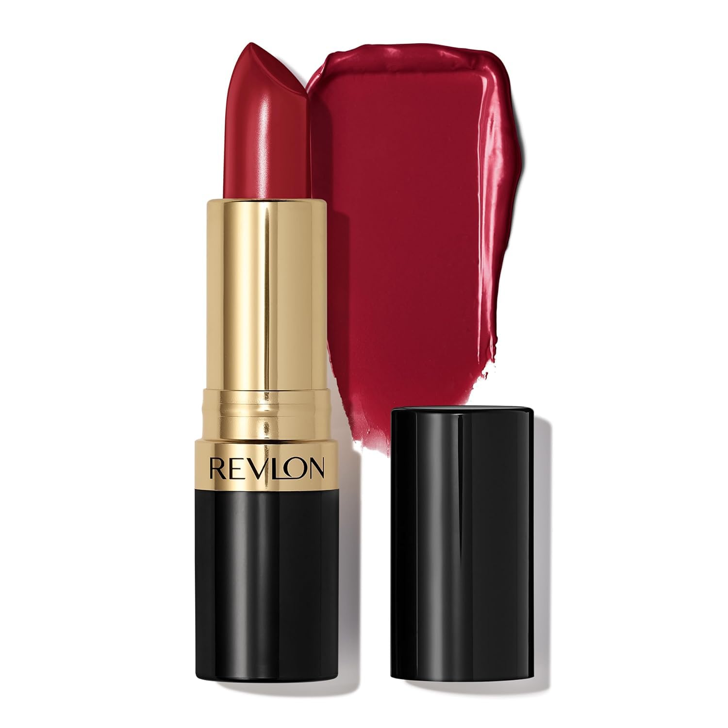 Super Lustrous Creme Lipstick, 80% Conditioning Ingredients, intance color, Waterproof, Long-Lasting, 100% Vegan Lipstick, Uncut Ruby (810), 4.25 gm