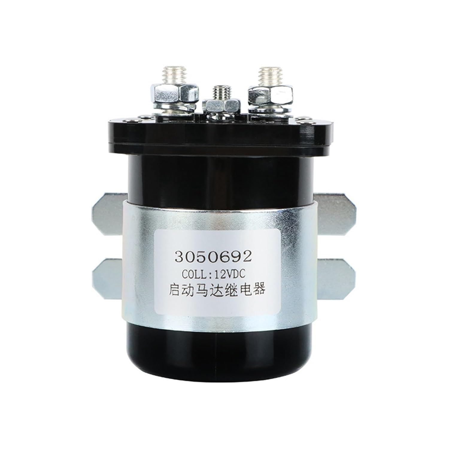 Automotive Relay 3050692 high Power 12V/24V 200A high Current Starting deceleration Motor Relay (Size : 24V)