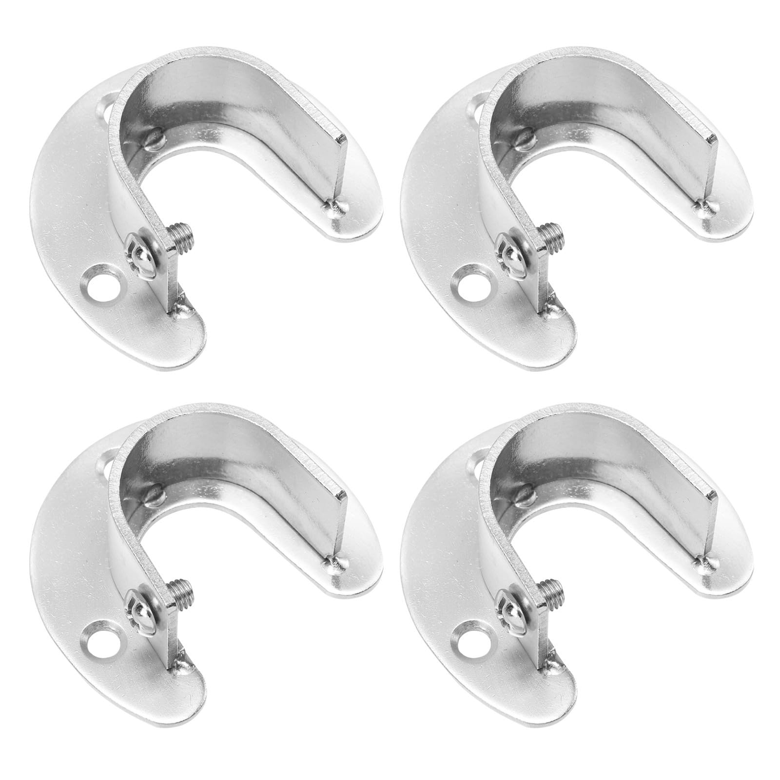 Soporte para barra de armario de acero que soluciona la oxidación y caídas