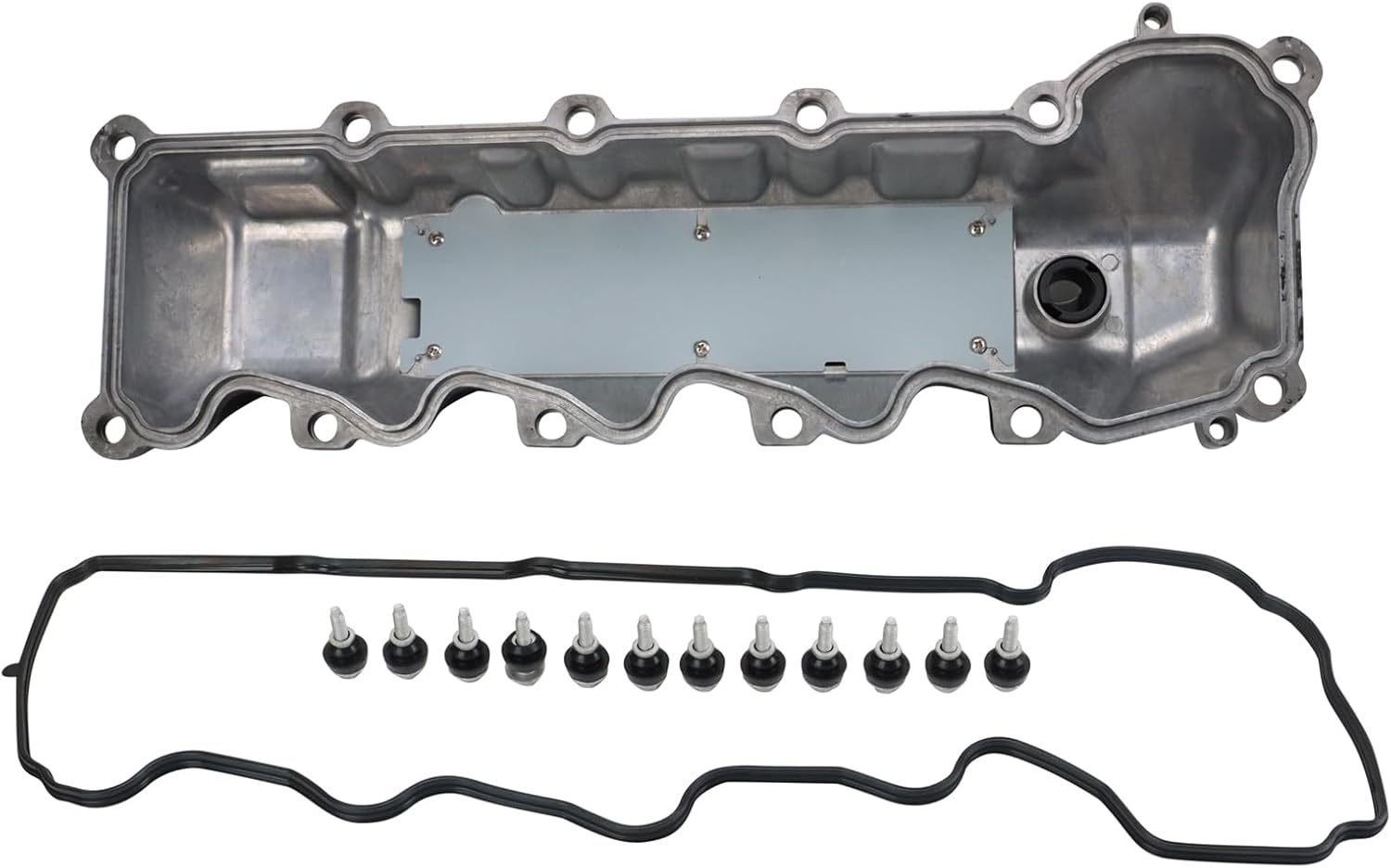 TRQ Driver & Passenger Side Valve Cover Set Compatible with 2008-2009 Chrysler Aspen 2008-2010 Dodge Dakota Durango Ram 1500 Jeep Commander Grand Cherokee 2011-2013 Ram 1500 2011