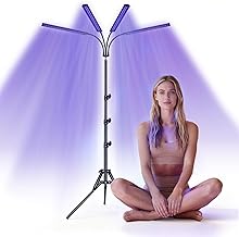 Portable Tanning Light for Face Tanning at Home Daylight for Face and Body for Home with Adjustable Stand (Style A)