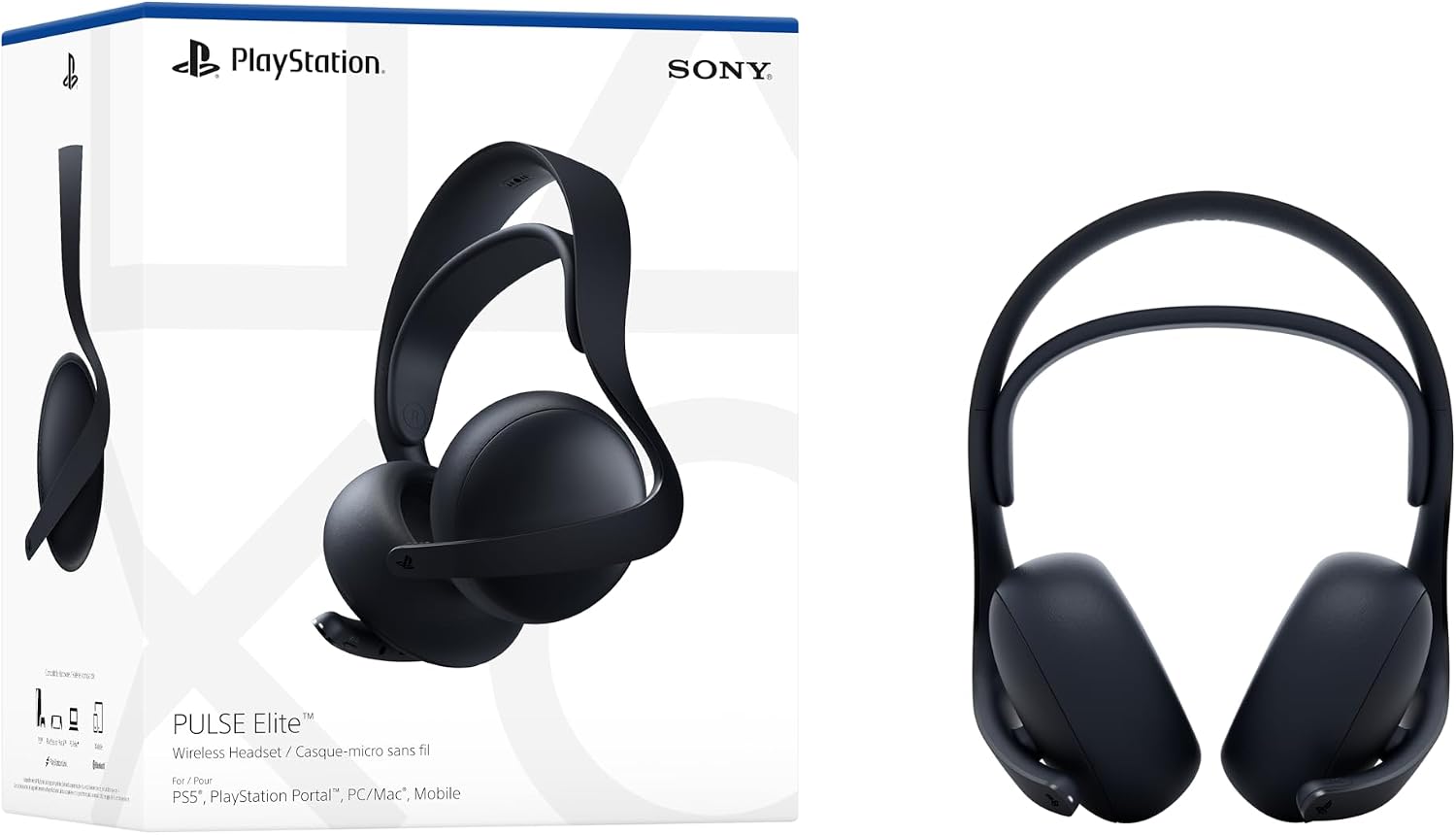 PlayStation PULSE Elite Wireless Headset - Midnight Black - Windows/Mac