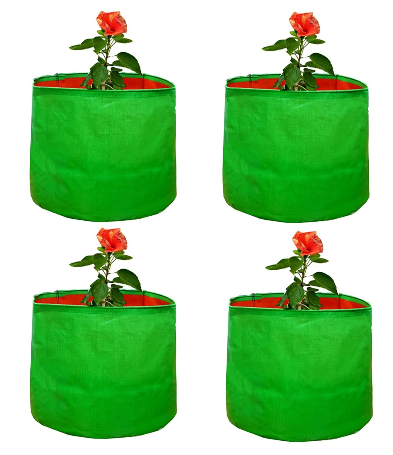 GML GROW GREEN HDPE Grow Bags UV STABILIZED 240 GSM, Green, 15 x 15 inch, 4 Pieces (B0B1QT64SP) Amazon Price History, Amazon Price Tracker