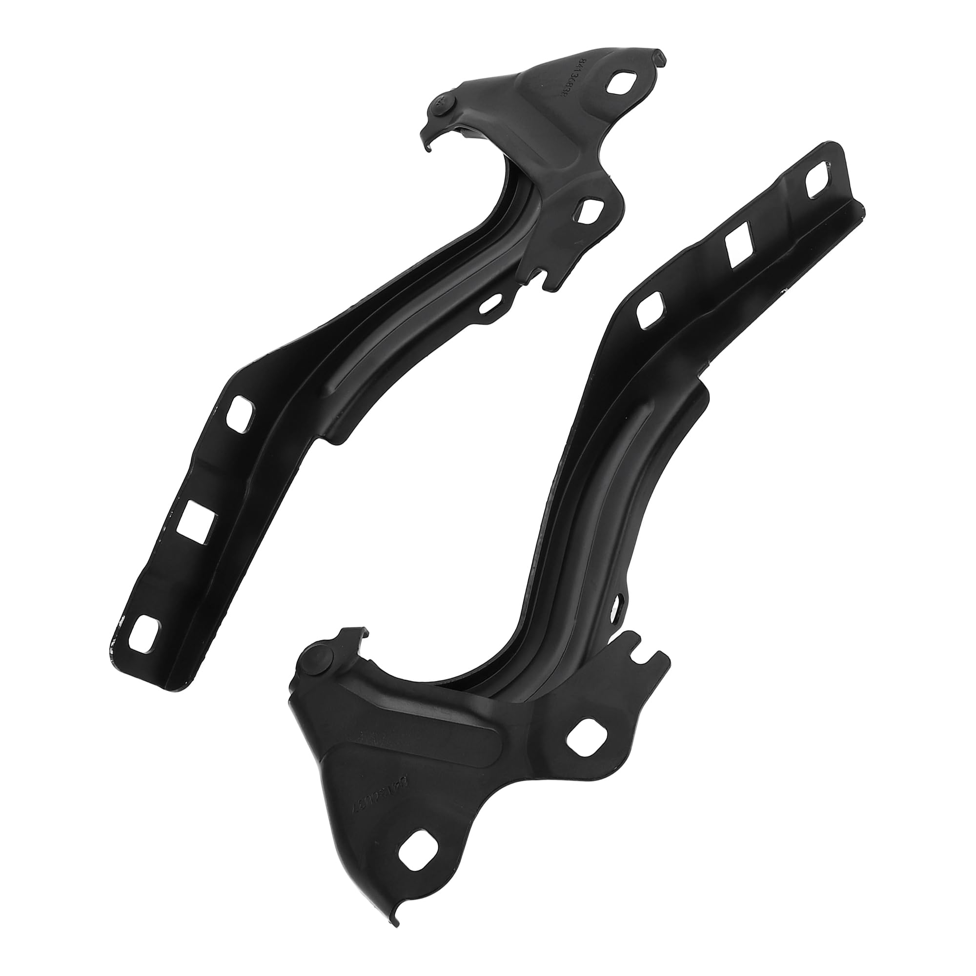 HOPESPANNER No.84304689/84304688 Hood Hinges for Chevrolet Cruze 2016-2019 Black Front Driver and Passenger Side Front Bonnet Bracket Iron 1 Pair